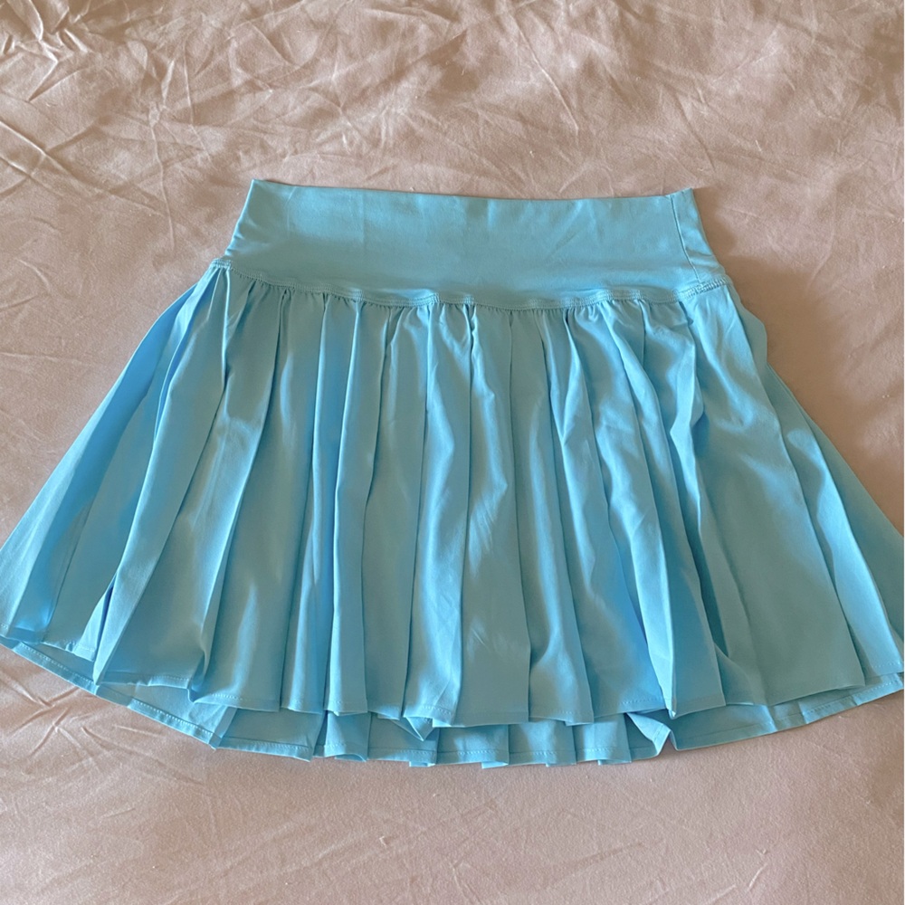 Baby Blue Mini Skirt